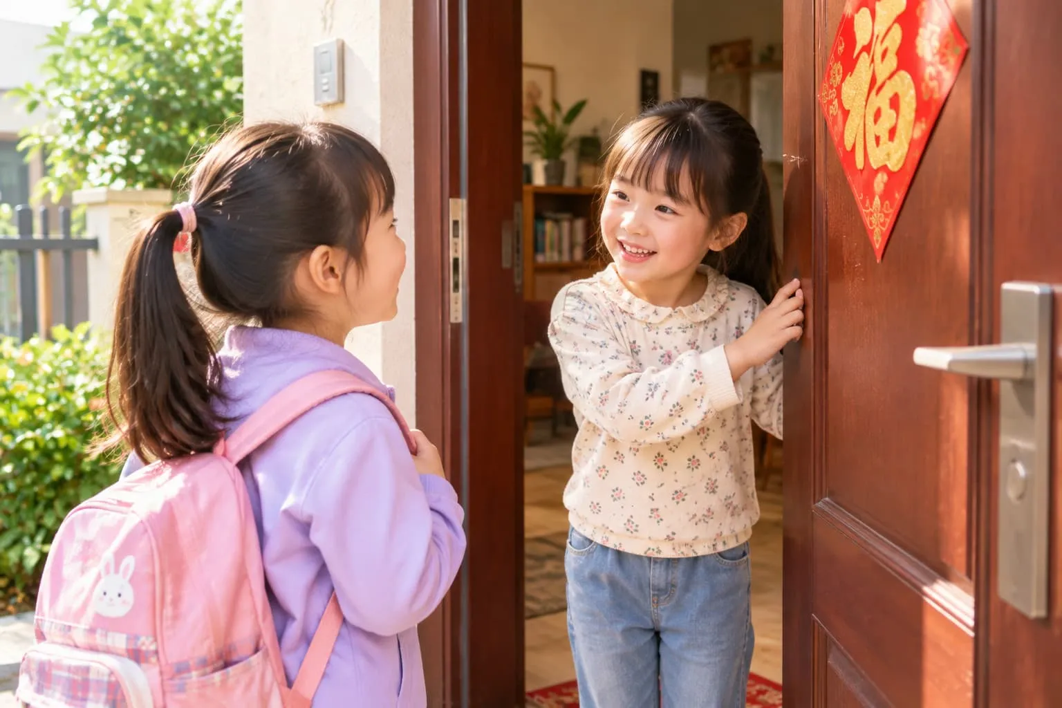 Come In, Please! 请进！